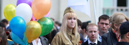 В Черкесске широко отпраздновали 71-ю годовщину Великой Победы