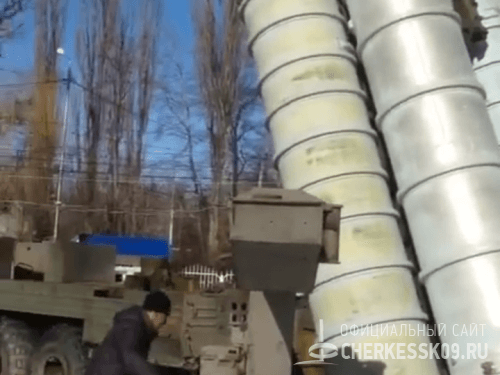 Парк Черкесска пополнился ещё одним экспонатом военной техники