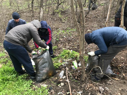 Общегородской субботник провели в Черкесске