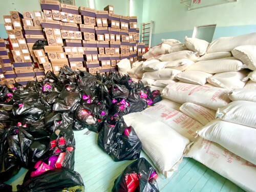 Почти 11 тысяч продуктовых наборов получат жители Черкесска в период самоизоляции