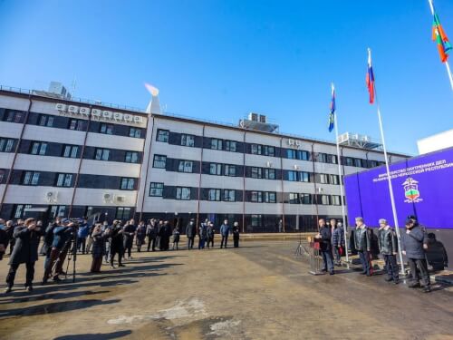 В Черкесске ввели в эксплуатацию новое здание МВД по Карачаево-Черкесии