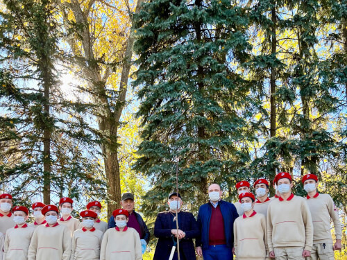 Участники всероссийской акции «Сохраним лес» высадили в Черкесске аллеи из клена и лип